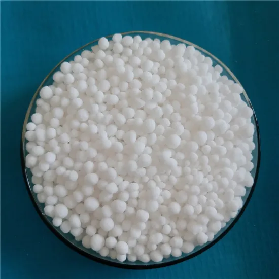 Fertilizante de nitrogênio granulado com 46% de fertilizante de uréia
